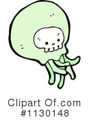 Skull Clipart #1130148 by lineartestpilot