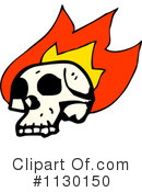 Skull Clipart #1130150 by lineartestpilot