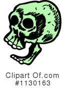 Skull Clipart #1130163 by lineartestpilot