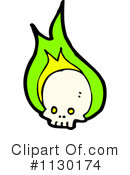 Skull Clipart #1130174 by lineartestpilot