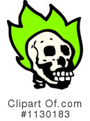 Skull Clipart #1130183 by lineartestpilot