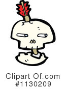 Skull Clipart #1130209 by lineartestpilot