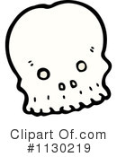 Skull Clipart #1130219 by lineartestpilot