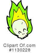 Skull Clipart #1130228 by lineartestpilot