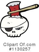 Skull Clipart #1130257 by lineartestpilot
