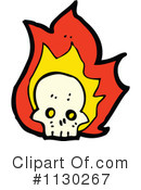 Skull Clipart #1130267 by lineartestpilot