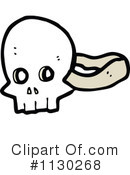 Skull Clipart #1130268 by lineartestpilot