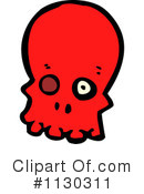 Skull Clipart #1130311 by lineartestpilot