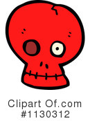 Skull Clipart #1130312 by lineartestpilot