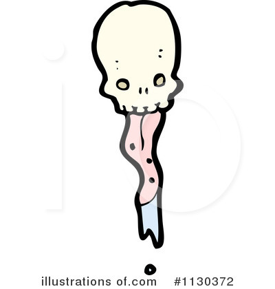 Royalty-Free (RF) Skull Clipart Illustration by lineartestpilot - Stock Sample #1130372
