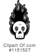 Skull Clipart #1151527 by Cory Thoman