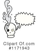 Skull Clipart #1171943 by lineartestpilot