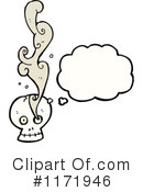 Skull Clipart #1171946 by lineartestpilot