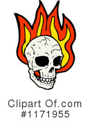 Skull Clipart #1171955 by lineartestpilot