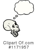Skull Clipart #1171957 by lineartestpilot