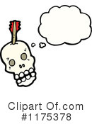 Skull Clipart #1175378 by lineartestpilot