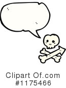 Skull Clipart #1175466 by lineartestpilot