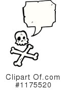 Skull Clipart #1175520 by lineartestpilot