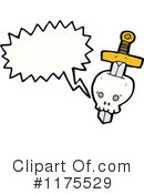Skull Clipart #1175529 by lineartestpilot