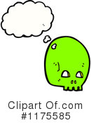 Skull Clipart #1175585 by lineartestpilot