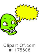 Skull Clipart #1175606 by lineartestpilot
