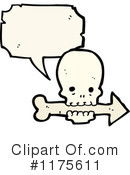Skull Clipart #1175611 by lineartestpilot