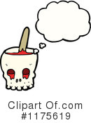 Skull Clipart #1175619 by lineartestpilot