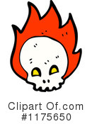Skull Clipart #1175650 by lineartestpilot