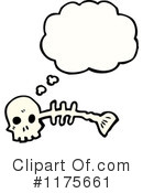 Skull Clipart #1175661 by lineartestpilot