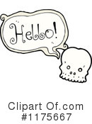 Skull Clipart #1175667 by lineartestpilot