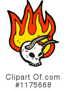 Skull Clipart #1175668 by lineartestpilot