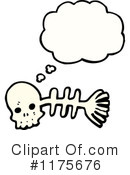 Skull Clipart #1175676 by lineartestpilot