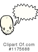 Skull Clipart #1175688 by lineartestpilot