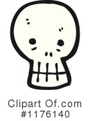Skull Clipart #1176140 by lineartestpilot