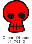 Skull Clipart #1176143 by lineartestpilot