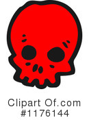 Skull Clipart #1176144 by lineartestpilot