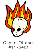 Skull Clipart #1176461 by lineartestpilot