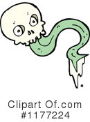 Skull Clipart #1177224 by lineartestpilot