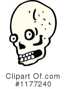 Skull Clipart #1177240 by lineartestpilot