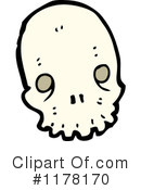 Skull Clipart #1178170 by lineartestpilot