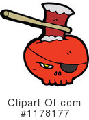 Skull Clipart #1178177 by lineartestpilot