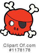 Skull Clipart #1178178 by lineartestpilot