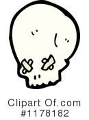 Skull Clipart #1178182 by lineartestpilot