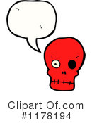 Skull Clipart #1178194 by lineartestpilot