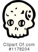 Skull Clipart #1178204 by lineartestpilot