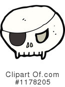 Skull Clipart #1178205 by lineartestpilot