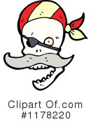 Skull Clipart #1178220 by lineartestpilot