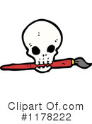 Skull Clipart #1178222 by lineartestpilot