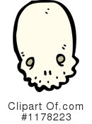 Skull Clipart #1178223 by lineartestpilot