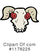 Skull Clipart #1178226 by lineartestpilot